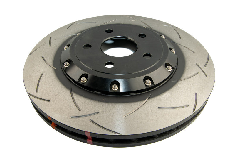 Load image into Gallery viewer, DBA 11-15 Jeep Grand Cherokee Front T3 5000 Series Slotted Rotor w/ Black Hat 380mm
