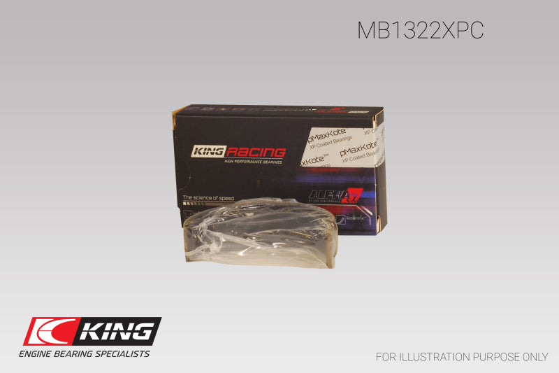 Load image into Gallery viewer, King Vw V8/V10 R8/RS6/Huracan (Size 0.25) pMaxKote Coated Main Bearing Set
