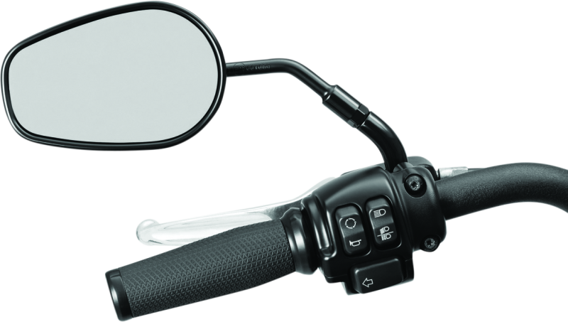 Load image into Gallery viewer, Kuryakyn Mirror Stem 3in Outward Extenders Black
