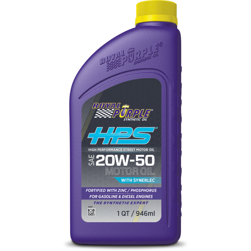 Load image into Gallery viewer, Royal Purple HPS Synthetic High Performance Street 20W-50 Motor Oil - 1 Quart
