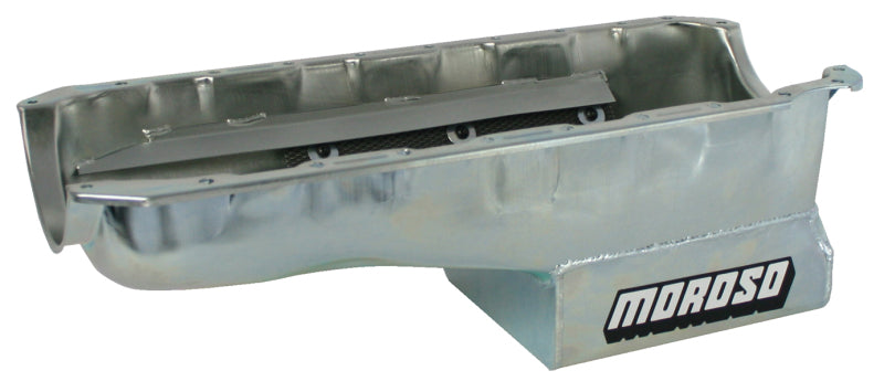 Load image into Gallery viewer, Moroso Chevrolet Big Block Mark IV Stroker Wet Sump 6.5qt 8in Steel Oil Pan
