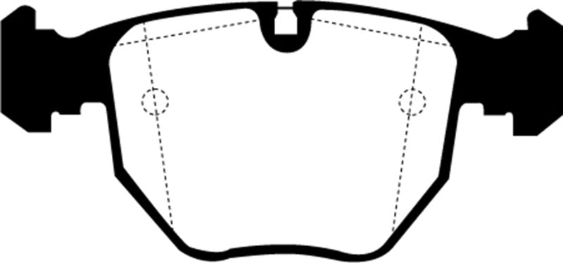 Load image into Gallery viewer, EBC 00-04 BMW M5 5.0 (E39) Yellowstuff Front Brake Pads
