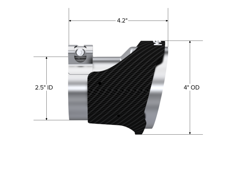 Load image into Gallery viewer, MBRP 18-22 Kia Stinger GT Bezel Kit Quad Tip CF
