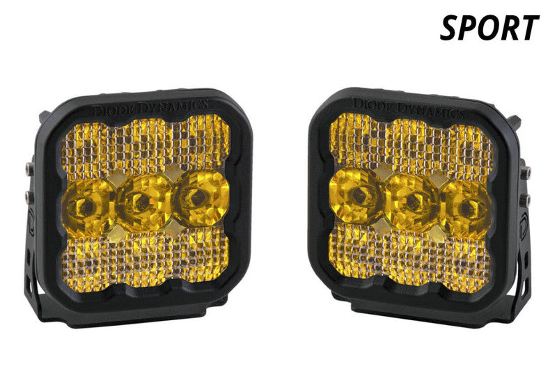 Load image into Gallery viewer, Diode Dynamics SS5 LED Pod Sport - Yellow Combo (Pair)
