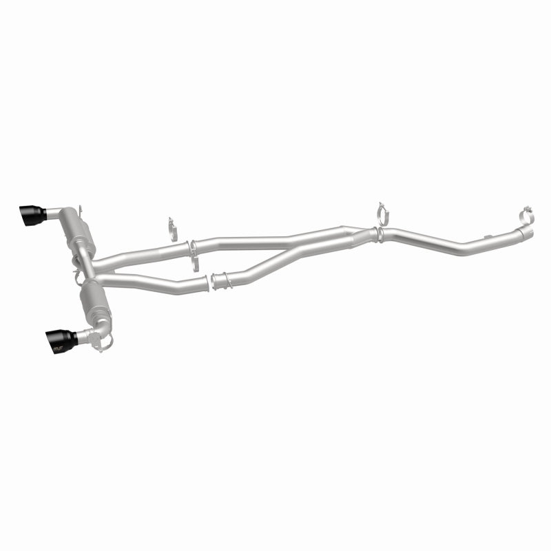 Load image into Gallery viewer, MagnaFlow 2020+ Toyota Supra SPEQ Series Cat-Back Performance Exhaust System w/ Black Chrome Tips
