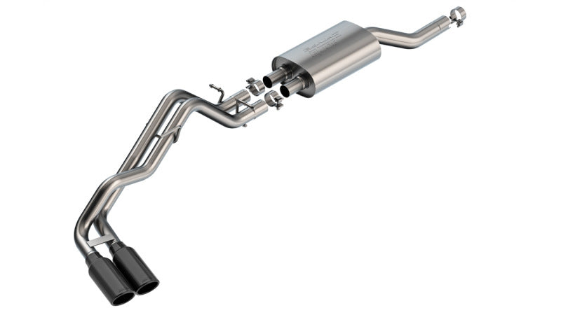 Load image into Gallery viewer, Borla 2024+ Ford Ranger XLT S Type Catback System - Black Chrome
