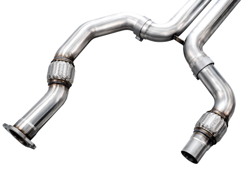 Load image into Gallery viewer, AWE Tuning 2021+ Cadillac CT4-V Blackwing SwitchPath Exhaust - Chrome Silver Tips
