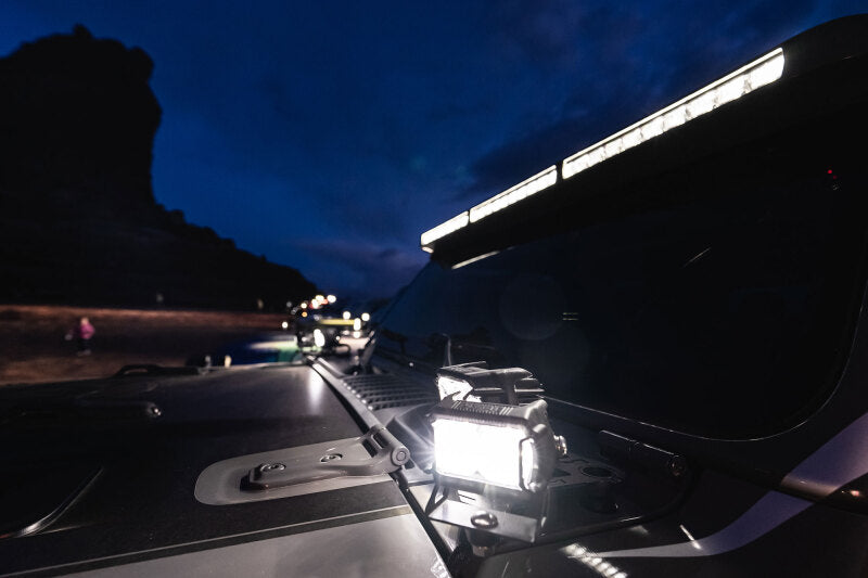 Load image into Gallery viewer, Oracle Jeep Wrangler JL/Gladiator JT Integrated Windhsiled LED Light Bar System
