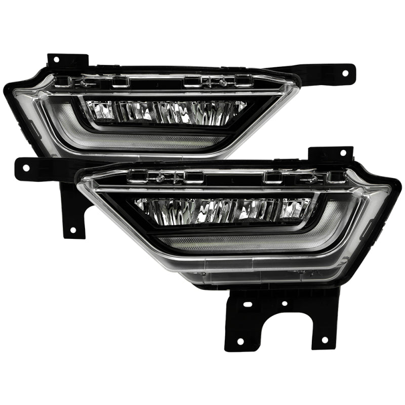Load image into Gallery viewer, Spyder 21-23 Ford F150 OEM Style Full LED Fog Lights w/ Switch FL-FF1502021-LED-C
