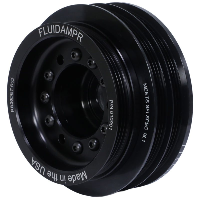 Load image into Gallery viewer, Fluidampr Nissan RB26DET Phase-1 BNR32 GT-R Steel Internally Balanced Damper
