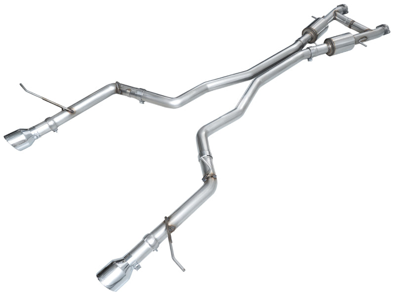 Load image into Gallery viewer, AWE Tuning 11-24 Dodge Durango 5.7L Track Edition Exhaust w/ Chrome Silver Tips
