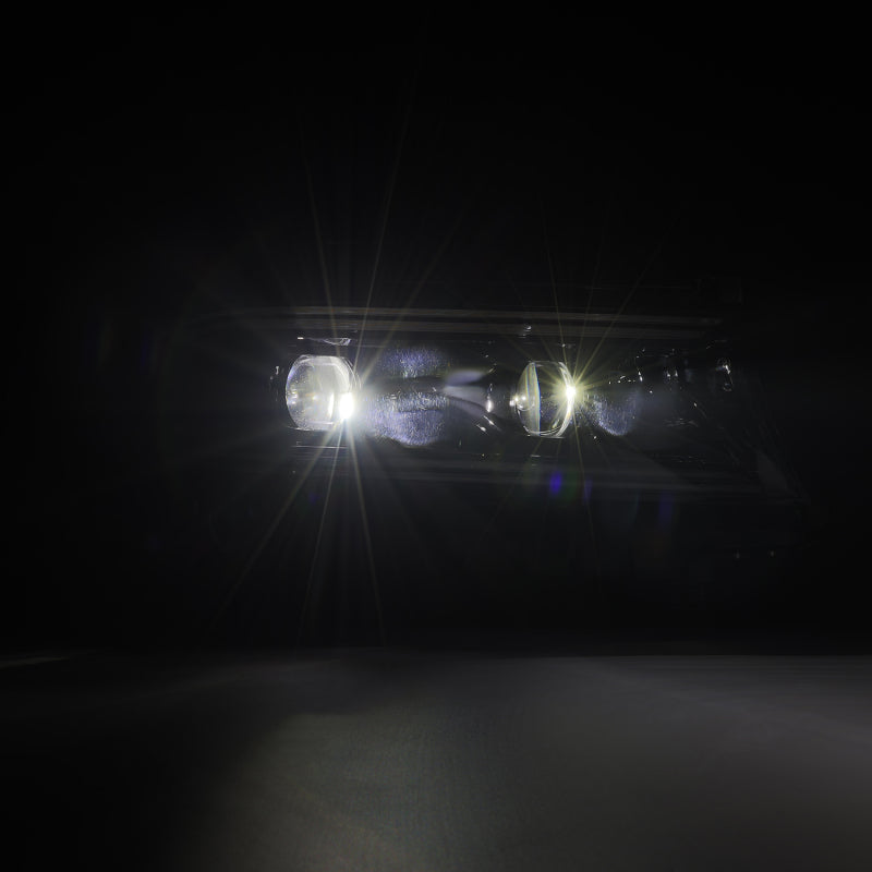 Load image into Gallery viewer, AlphaRex 15-23 Dodge Charger LUXX LED Proj Headlights Alpha-Black w/Actv Light &amp; Seq.Sig / SB DRL
