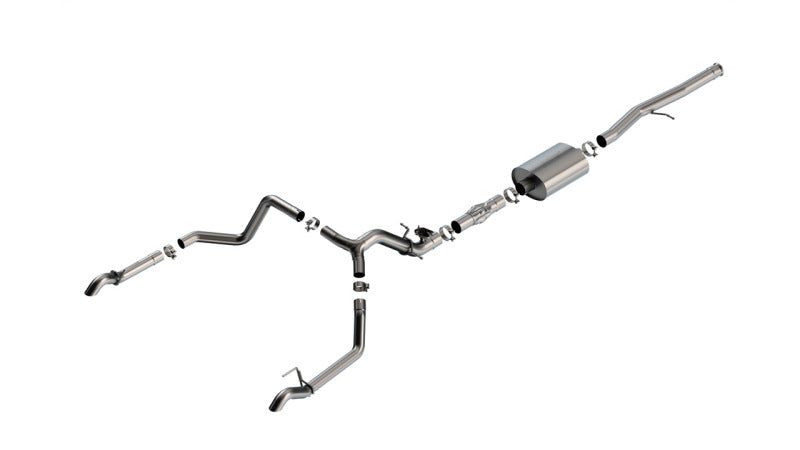 Load image into Gallery viewer, Borla 2024 Chevrolet/GMC 1500 ZR2 &amp; AT4X 6.2L V8 4WD 4DR ATAK Catback Exhaust w/ Turndown Tips
