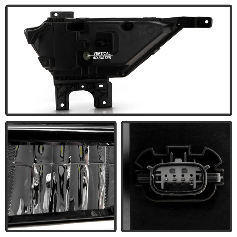 Load image into Gallery viewer, Spyder 21-23 Ford F150 OEM Style Full LED Fog Lights w/ Switch FL-FF1502021-LED-C
