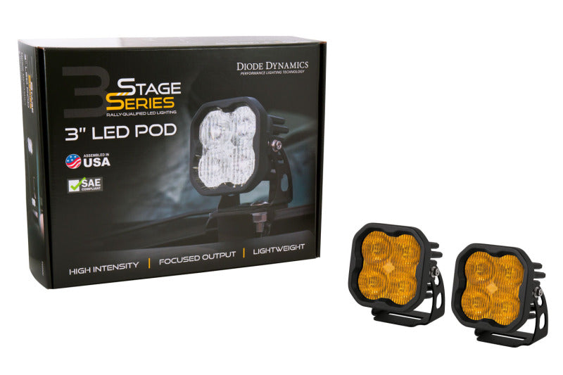 Load image into Gallery viewer, Diode Dynamics SS3 Max ABL - Yellow Combo Standard (Pair)
