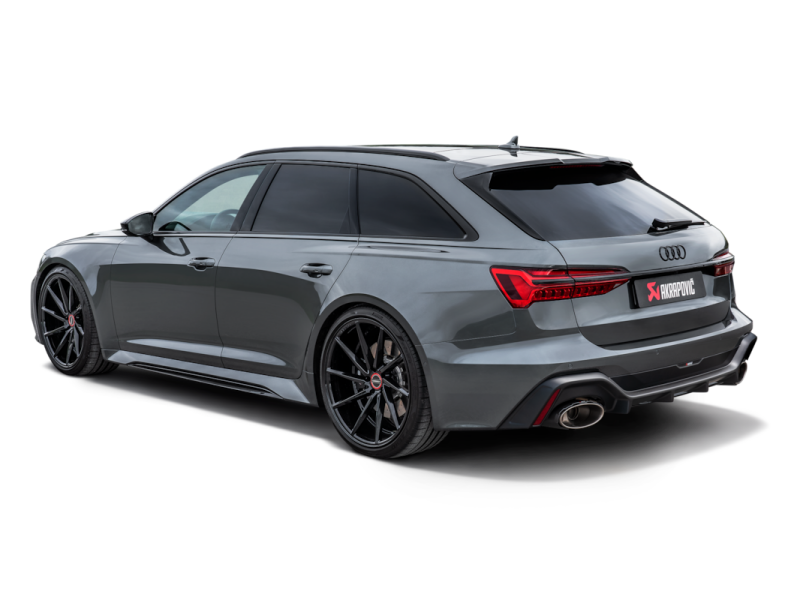 Load image into Gallery viewer, Akrapovic 2023 Audi RS6 Avant (C8) Evolution Line Cat Back (Titanium) (Req Link Pipe Set)
