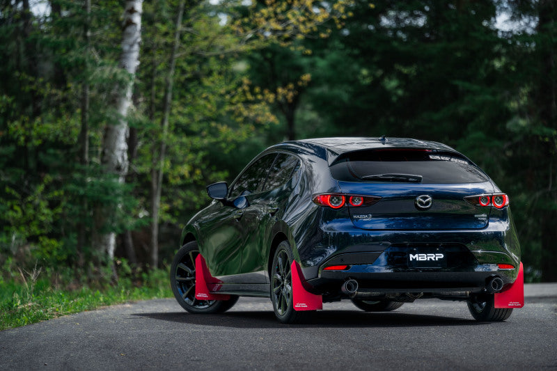 Load image into Gallery viewer, MBRP 19-23 Mazda 3 Hatchback T304SS 2.5in Axle-Back, Dual Rear Exit w/Carbon Fiber Tips
