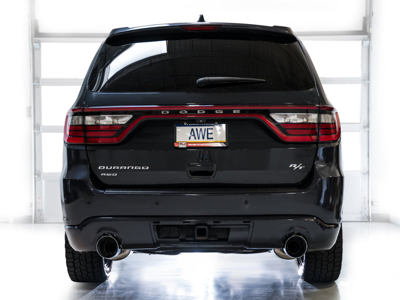Load image into Gallery viewer, AWE Tuning 11-24 Dodge Durango 5.7L Track Edition Exhaust w/ Chrome Silver Tips

