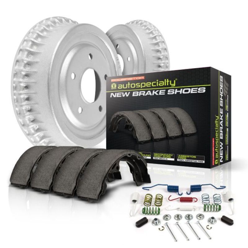 Load image into Gallery viewer, Power Stop 2001 Honda Civic Coupe Rear Autospecialty Drum Kit
