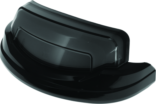 Kuryakyn Tracer Rear Fender Tip Light Gloss Black Smoke Lens