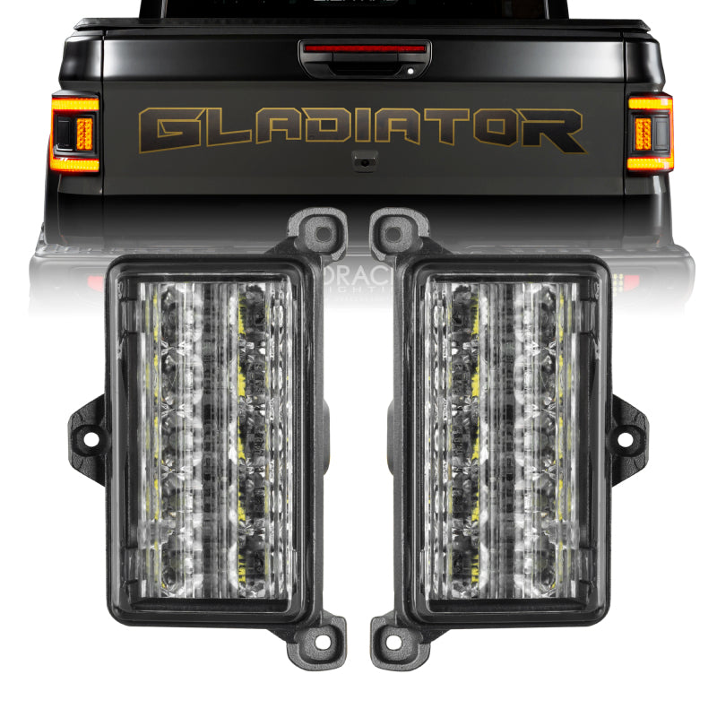 Load image into Gallery viewer, Oracle Lighting Jeep Gladiator JT Dual Function Reverse LED Module Flush Tail Light - Amber/White
