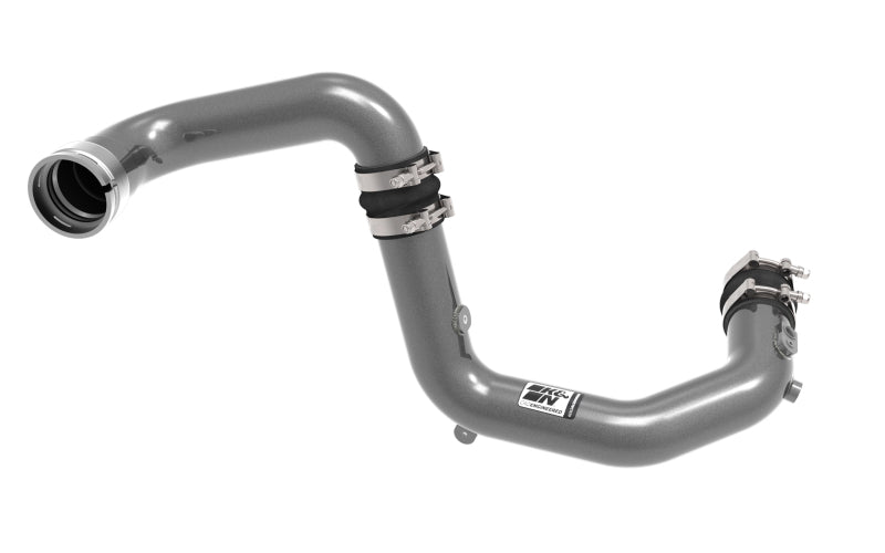 Load image into Gallery viewer, K&amp;N 2023 Ford Bronco Raptor 3.0L V6 Aluminum Charge Pipe Kit - Gunmetal Gray
