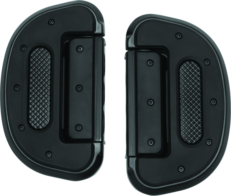 Load image into Gallery viewer, Kuryakyn Heavy Industry Passenger Floorboard Without Adapter Black
