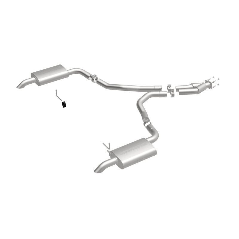 Load image into Gallery viewer, MagnaFlow 75-79 Chevy Corvette V8 5.7L Dual Split Rear Exit Stainless Cat-Back Perf Exhaust
