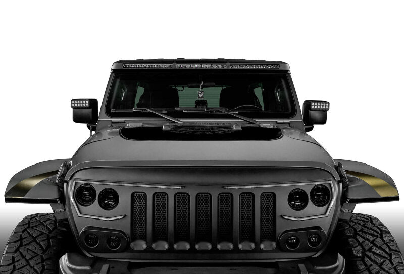 Load image into Gallery viewer, Oracle Jeep Wrangler JL/Gladiator JT Integrated Windhsiled LED Light Bar System

