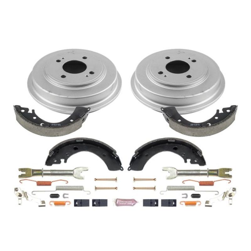 Load image into Gallery viewer, Power Stop 2001 Honda Civic Coupe Rear Autospecialty Drum Kit
