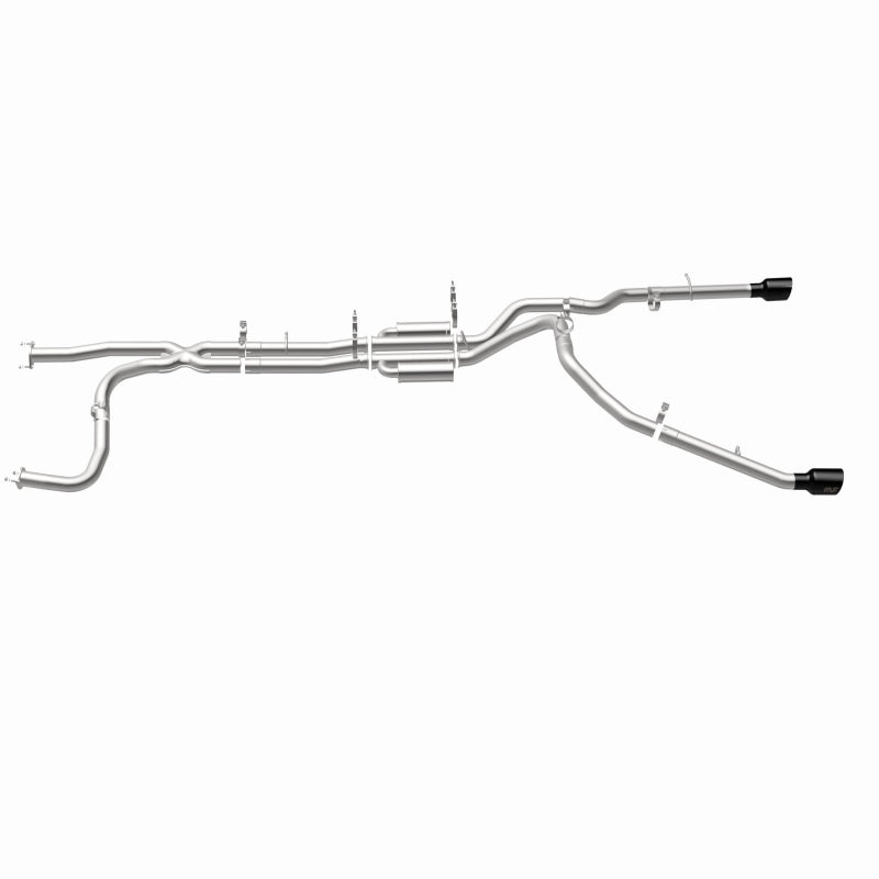 Load image into Gallery viewer, MagnaFlow 21-24 RAM 1500 TRX SPEQ Series Cat-Back Performance Exhaust System w/ Black Chrome Tips
