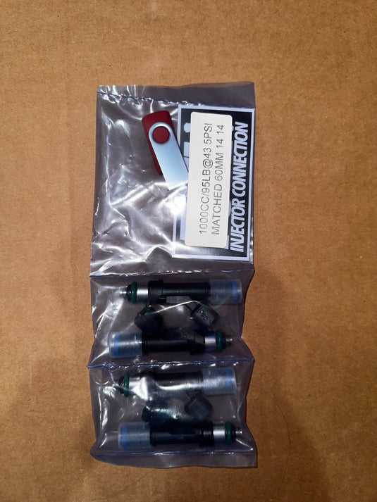 Fuel Injector Connection 1000cc 60mm EV6 Set of 4 NEW INVENTORY REDUCTION