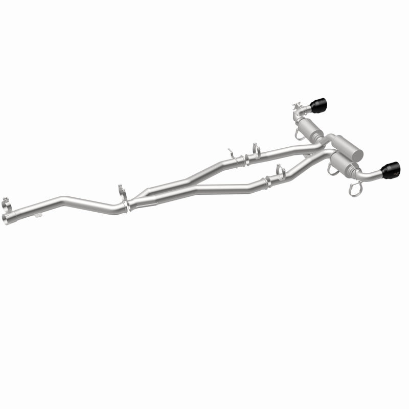 Load image into Gallery viewer, MagnaFlow 2020+ Toyota Supra SPEQ Series Cat-Back Performance Exhaust System w/ Black Chrome Tips
