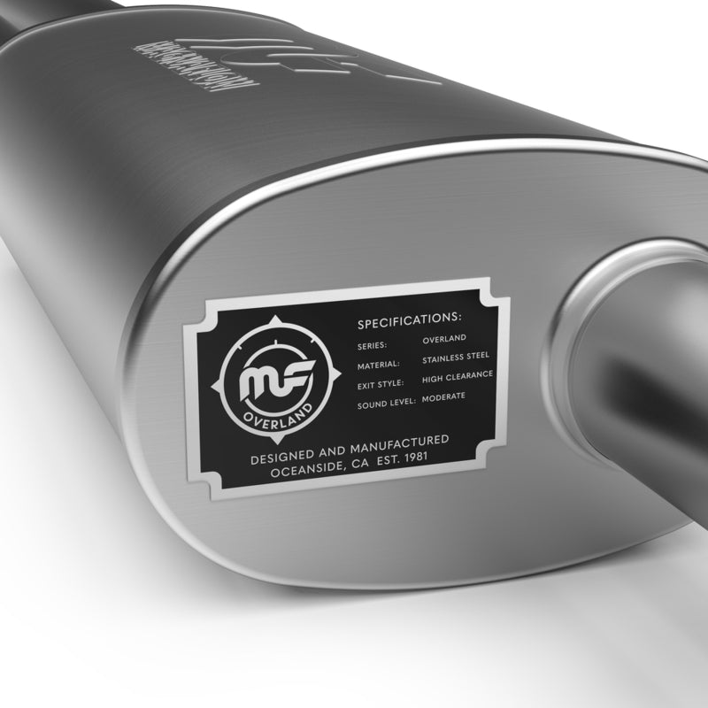 Load image into Gallery viewer, Magnaflow 24+ Toyota Land Cruiser Overland Cat-Back Exhaust System
