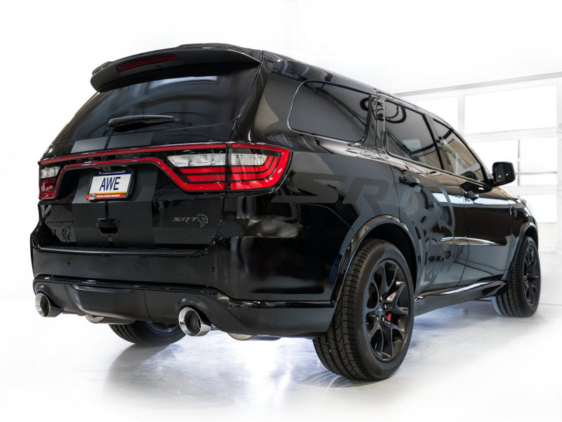 Load image into Gallery viewer, AWE Tuning 18-23 Dodge Durango SRT &amp; Hellcat Touring Edition Exhaust - Chrome Silver Tips
