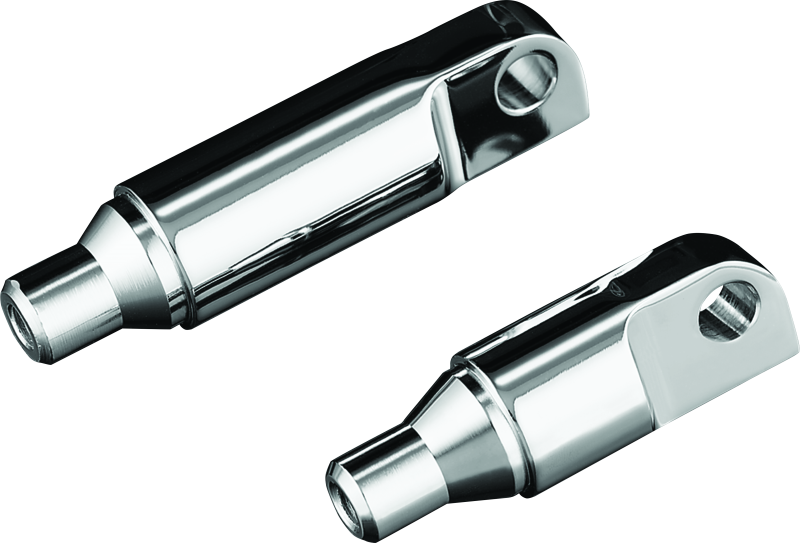 Load image into Gallery viewer, Kuryakyn Male Mount 2-1/2inch Footpeg Extension Chrome (Pair)
