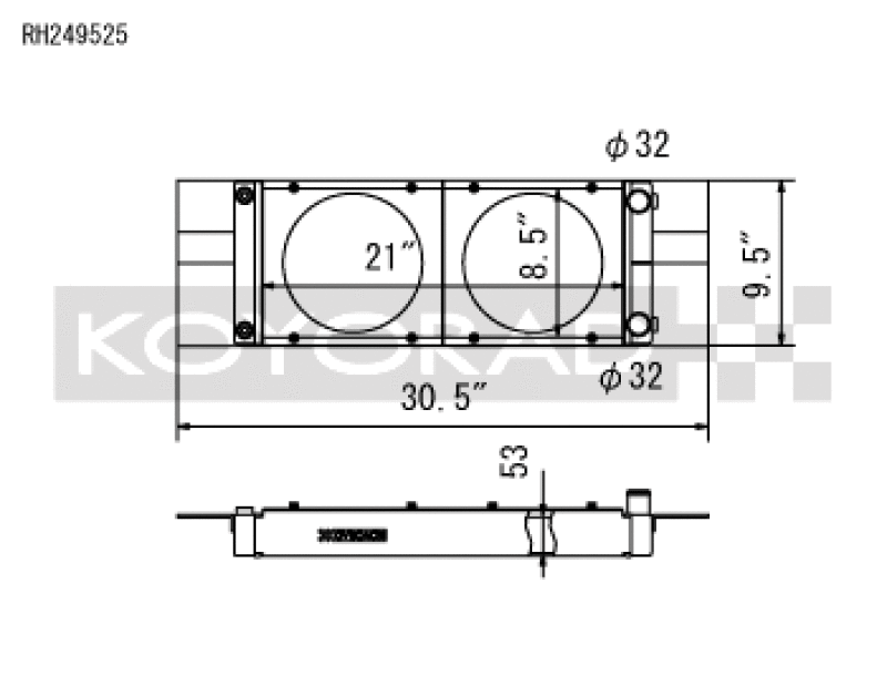 Load image into Gallery viewer, Koyo Honda Universal Pocket Radiator
