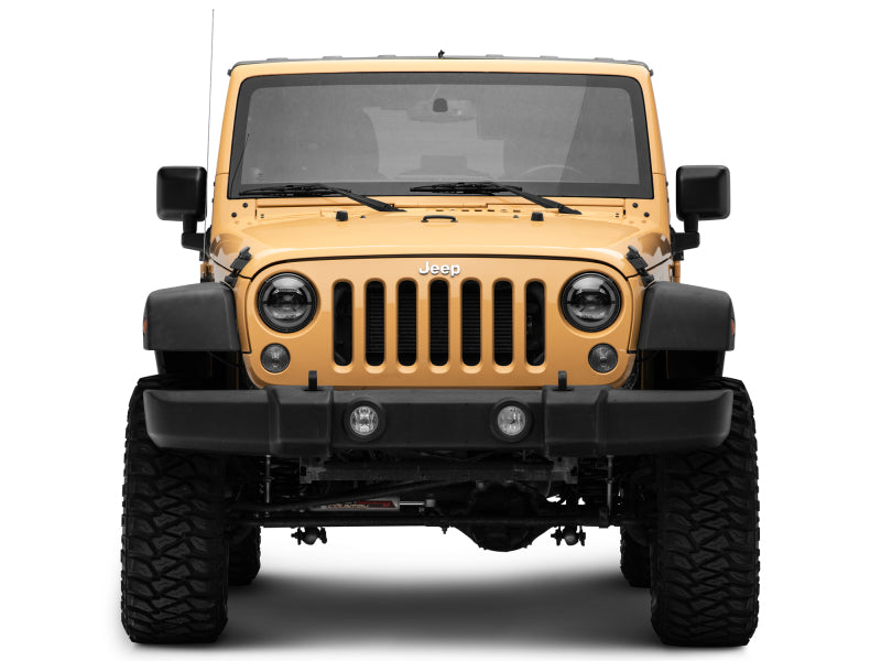 Load image into Gallery viewer, Raxiom 07-18 Jeep Wrangler JK Axial Series LED Headlights- Black Housing (Clear Lens)
