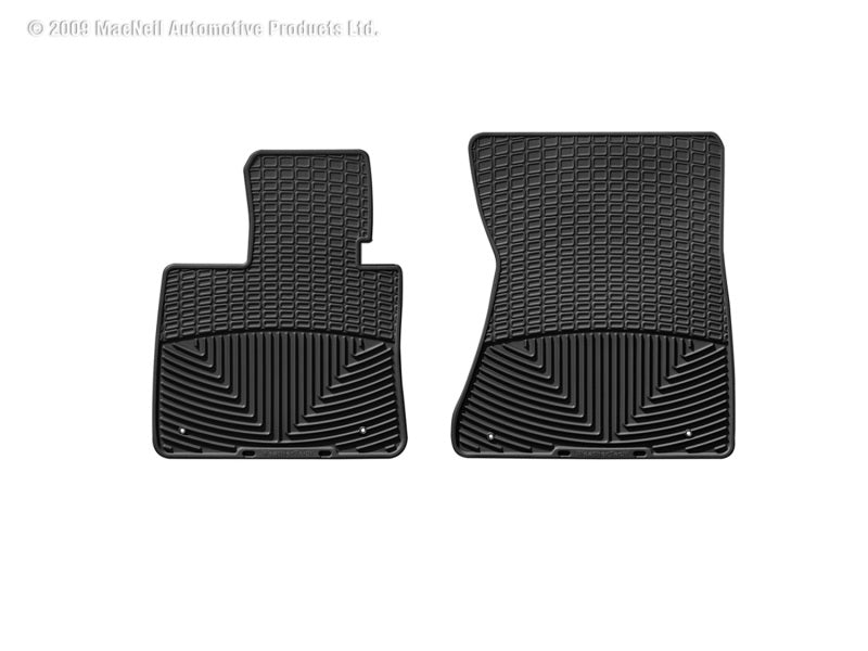 Load image into Gallery viewer, WeatherTech 07-13 BMW X5 Front Rubber Mats - Black
