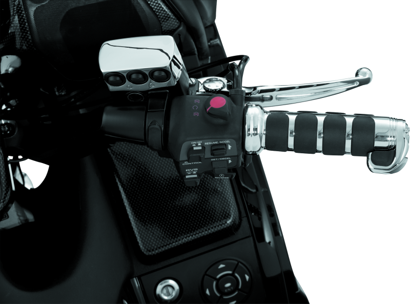 Load image into Gallery viewer, Kuryakyn ISO Grips For GL1800 With Heated Grips Chrome
