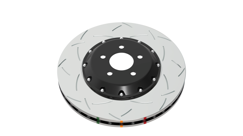 Load image into Gallery viewer, DBA 09+ Nissan GT-R Rear T3 Slotted 5000 Series Brembo Only Replacement Rotor (No hardware or hat)
