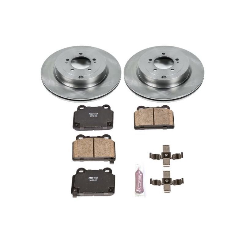 Load image into Gallery viewer, Power Stop 08-15 Mitsubishi Lancer Rear Autospecialty Brake Kit
