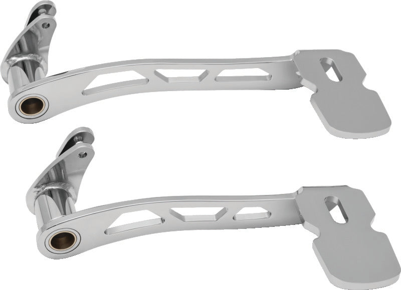 Load image into Gallery viewer, Kuryakyn Girder Extended Brake Pedal Without Fairing Lowers Chrome

