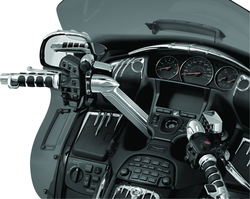 Load image into Gallery viewer, Kuryakyn Handlebar Top Cover 01-17 GL1800 Chrome
