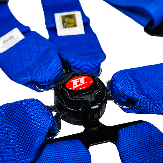 FT PRO 6 Point Camlock Racing Harness FIA 2/3"