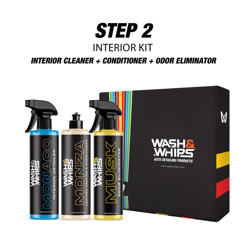 Load image into Gallery viewer, WASH&amp;WHIPS CLEAN - Interior Car Wash Kit (Step 2)
