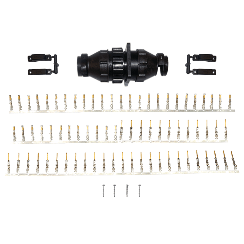 Load image into Gallery viewer, FuelTech 37-Way AMP CPC Connector Kit with Gold Plated Terminals
