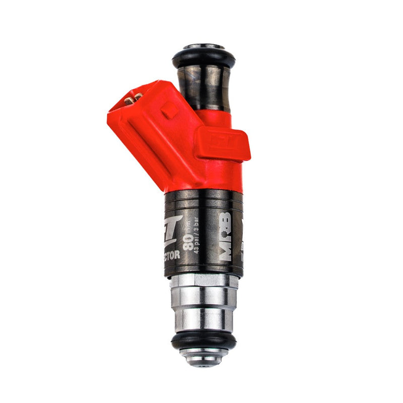 Load image into Gallery viewer, FuelTech's high impedance 80 lb/hr fuel injectors are engineered for racing. 
