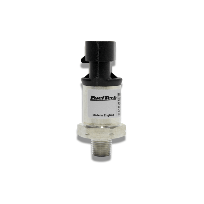 Load image into Gallery viewer, FuelTech's PS-10B 0-10 Bar Pressure Sensor is typically used to monitor fuel, oil, and wastegate pressure. 
