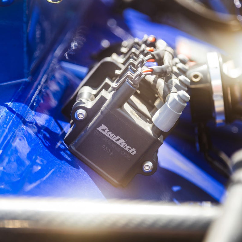 Load image into Gallery viewer, FuelTech CDI Racing Ignition Coils installed 
